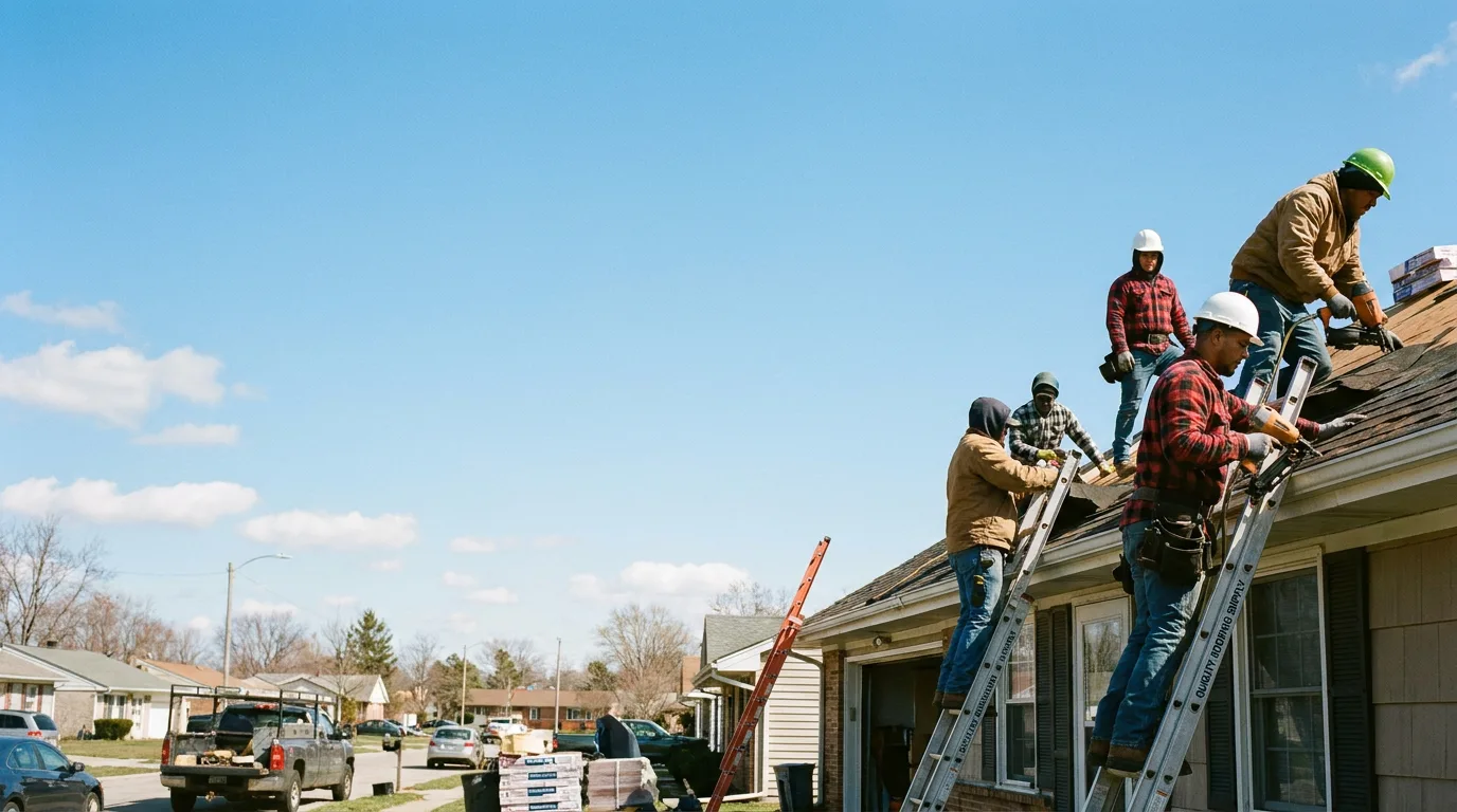 Roofing in Flossmoor, IL near me
